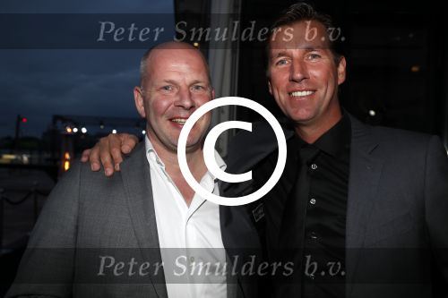 Amsterdam 8 oktober 2016
JFK Gala in the harbour club Amsterdam. mark wegh met Sven Hissink