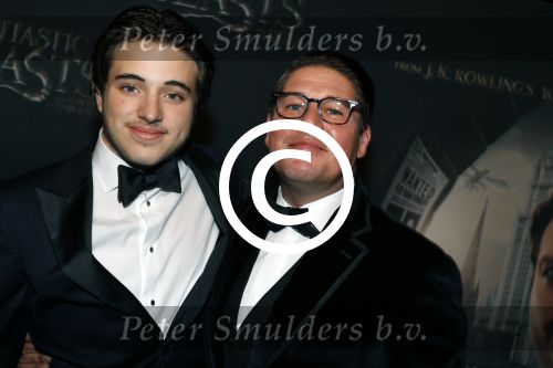 Amsterdam 15 november 2016
Premiere Fantastic beasts in Tuschinski. Martijn en Bickel Krabbe
