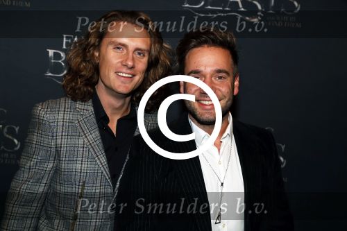 Amsterdam 15 november 2016
Premiere Fantastic beasts in Tuschinski. Mathijs Vrieze met partner