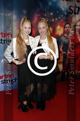 Amsterdam 24 oktober 2016
Premiere Hartenstrijd in Tuschinski. Mylene en Rosanne Baalewijn