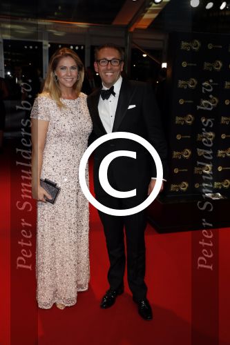 Amsterdam 13 oktober 2016
Televizierring 2016 in de heineken music Hall.
Nance Coolen met man