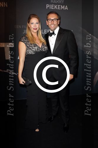 Amsterdam 31 oktober 2016 
Premiere fataal in Tuschinski. Nance Coolen met man