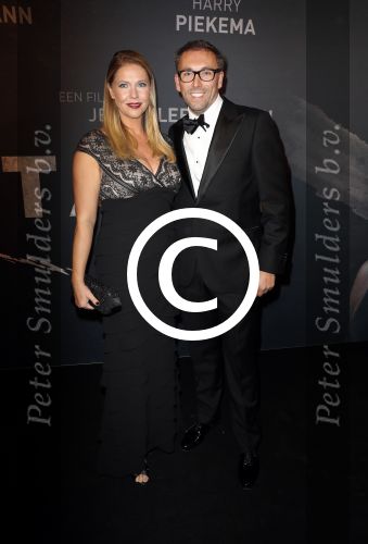 Amsterdam 31 oktober 2016 
Premiere fataal in Tuschinski. Nance Coolen met man