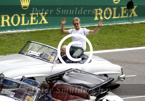 Francorchamps Spa 27 augustus 2016
F1 GP Spa Francorchamps. Nico Rosberg