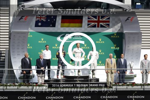 Francorchamps Spa 27 augustus 2016
F1 GP Spa Francorchamps. Nico Rosberg