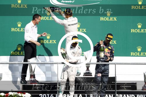 Francorchamps Spa 27 augustus 2016
F1 GP Spa Francorchamps. Nico Rosberg