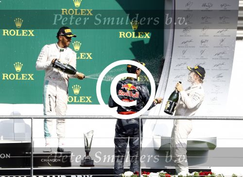 Francorchamps Spa 27 augustus 2016
F1 GP Spa Francorchamps. Daniel Ricciardo Lewis Hamilton en Nico Rosberg