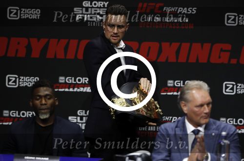 Amsterdam 1 november 2016 
Persconferentie Glory met Badr Hari en Rico Verhoeven in de HMH. Nieky Holzken