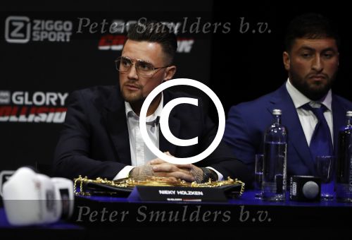 Amsterdam 1 november 2016 
Persconferentie Glory met Badr Hari en Rico Verhoeven in de HMH. Nieky Holzken