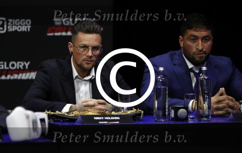 Amsterdam 1 november 2016 
Persconferentie Glory met Badr Hari en Rico Verhoeven in de HMH. Nieky Holzken