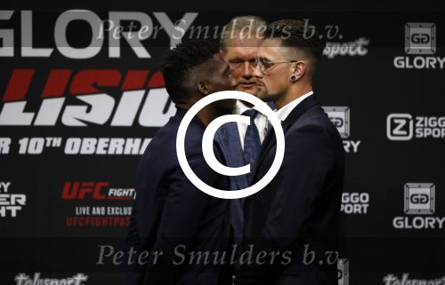 Amsterdam 1 november 2016 
Persconferentie Glory met Badr Hari en Rico Verhoeven in de HMH. Nieky Holzken