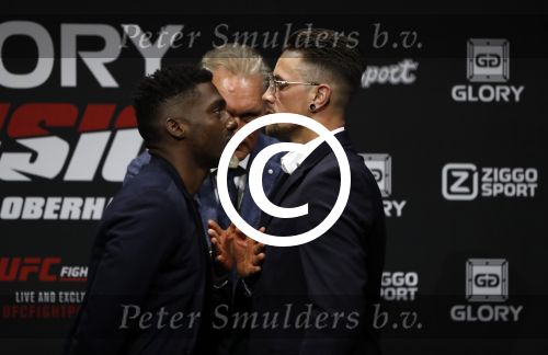 Amsterdam 1 november 2016 
Persconferentie Glory met Badr Hari en Rico Verhoeven in de HMH. Nieky Holzken