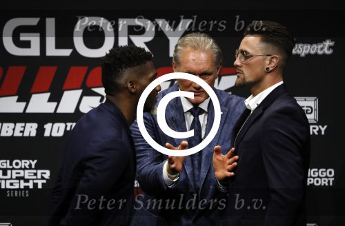 Amsterdam 1 november 2016 
Persconferentie Glory met Badr Hari en Rico Verhoeven in de HMH. Nieky Holzken