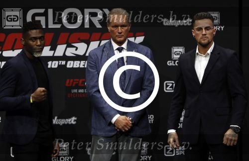 Amsterdam 1 november 2016 
Persconferentie Glory met Badr Hari en Rico Verhoeven in de HMH. Nieky Holzken