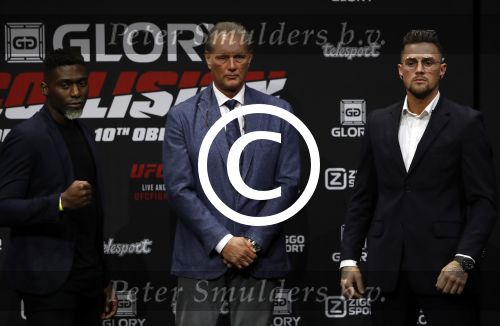 Amsterdam 1 november 2016 
Persconferentie Glory met Badr Hari en Rico Verhoeven in de HMH. Nieky Holzken