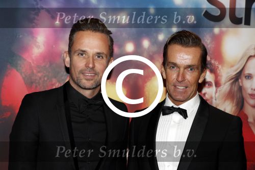 Amsterdam 24 oktober 2016
Premiere Hartenstrijd in Tuschinski. Patrick Martens met Gert Jan Vreken