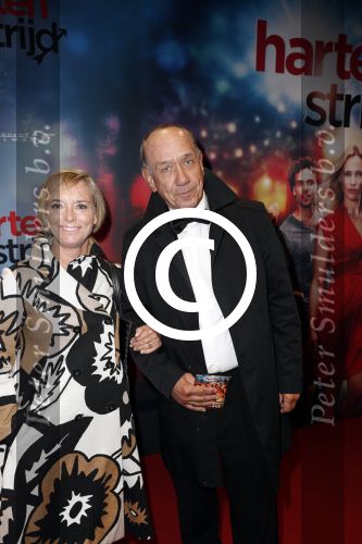 Amsterdam 24 oktober 2016
Premiere Hartenstrijd in Tuschinski. Peter Romer met zijn vrouw