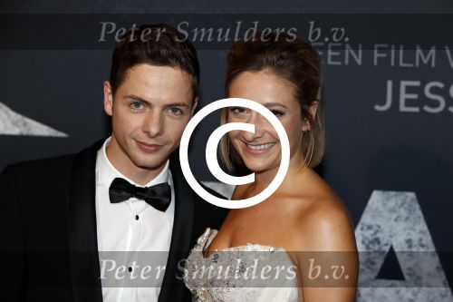 Amsterdam 31 oktober 2016 
Premiere fataal in Tuschinski. Priscilla Kneteman Jeffrey Hamilton en Jesse Bleekemolen