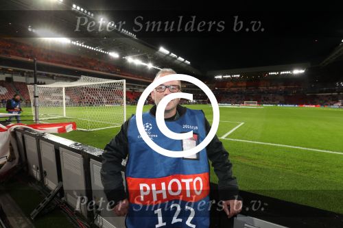 Eindhoven, 1 November 2016 
4e wedstrijd in voorronde Champions League PSV-Bayern Munchen, 
Seizoen 2016/2017  Eindstand 1-2
Reine Hak