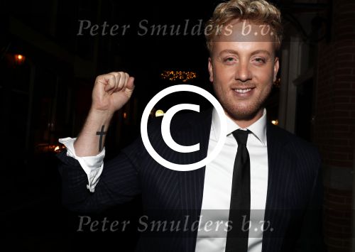 Den Haag 3 november 2016
Opening nieuwe club van Jake Ampel in Den Haag. Remko Harms met vriend en tatoo