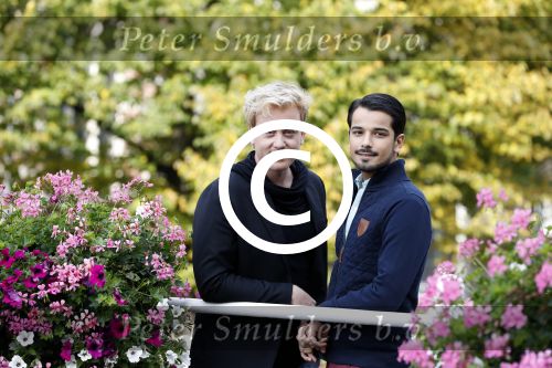Leiden 20 oktober 2016
Remko Harms met zijn nieuwe vriend Dinesh in Leiden.