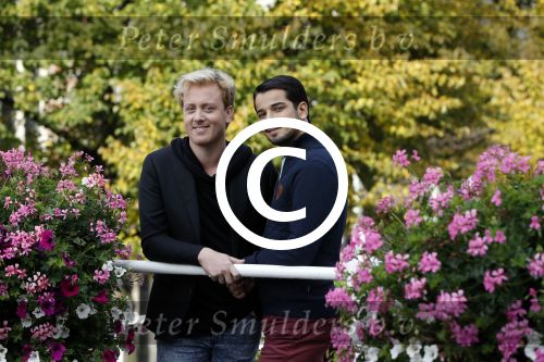Leiden 20 oktober 2016
Remko Harms met zijn nieuwe vriend Dinesh in Leiden.