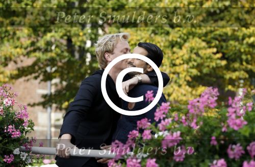 Leiden 20 oktober 2016
Remko Harms met zijn nieuwe vriend Dinesh in Leiden.