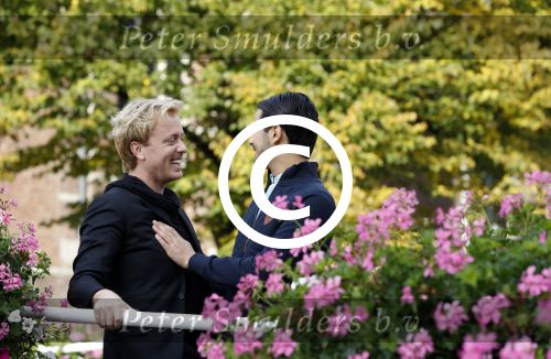 Leiden 20 oktober 2016
Remko Harms met zijn nieuwe vriend Dinesh in Leiden.