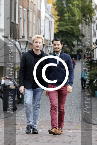 Leiden 20 oktober 2016
Remko Harms met zijn nieuwe vriend Dinesh in Leiden.
