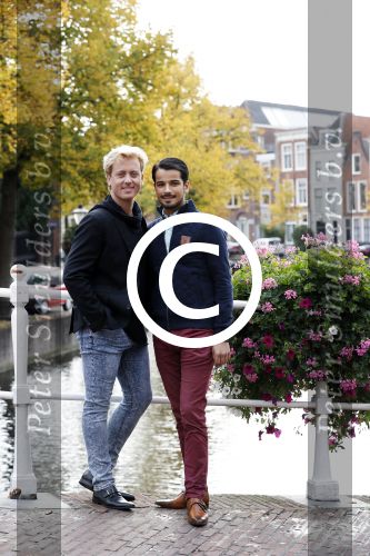 Leiden 20 oktober 2016
Remko Harms met zijn nieuwe vriend Dinesh in Leiden.