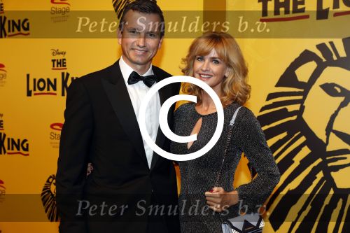 Scheveningen 30 oktober 2016
Premiere the lion king in het circustheater.
Richard Krajicek met Daphne Deckers