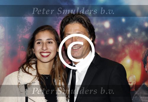 Amsterdam 24 oktober 2016
Premiere Hartenstrijd in Tuschinski. Rick Engelkes met dochter