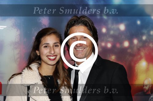 Amsterdam 24 oktober 2016
Premiere Hartenstrijd in Tuschinski. Rick Engelkes met dochter