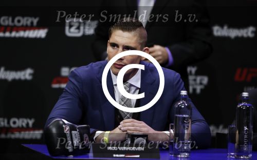 Amsterdam 1 november 2016 
Persconferentie Glory met Badr Hari en Rico Verhoeven in de HMH