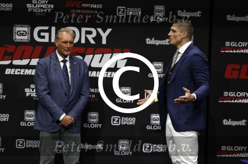 Amsterdam 1 november 2016 
Persconferentie Glory met Badr Hari en Rico Verhoeven in de HMH