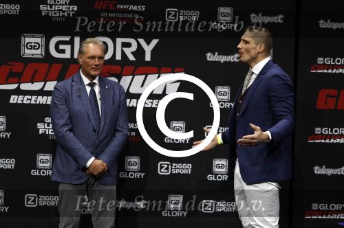 Amsterdam 1 november 2016 
Persconferentie Glory met Badr Hari en Rico Verhoeven in de HMH