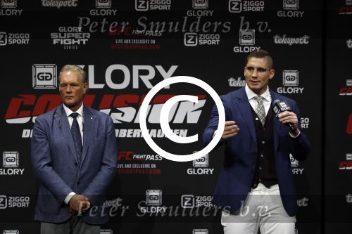 Amsterdam 1 november 2016 
Persconferentie Glory met Badr Hari en Rico Verhoeven in de HMH