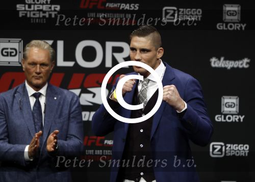 Amsterdam 1 november 2016 
Persconferentie Glory met Badr Hari en Rico Verhoeven in de HMH