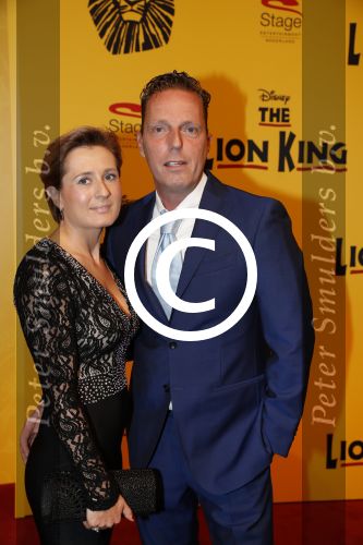 Scheveningen 30 oktober 2016
Premiere the lion king in het circustheater.
Rob Geus met vrouw