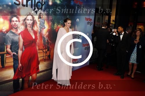 Amsterdam 24 oktober 2016
Premiere Hartenstrijd in Tuschinski. Robin Martens met vriend