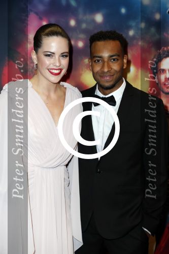 Amsterdam 24 oktober 2016
Premiere Hartenstrijd in Tuschinski. Robin Martens met vriend