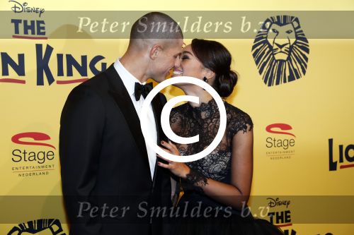 Scheveningen 30 oktober 2016
Premiere the lion king in het circustheater. Romy Monteiro met haar nieuwe vriend