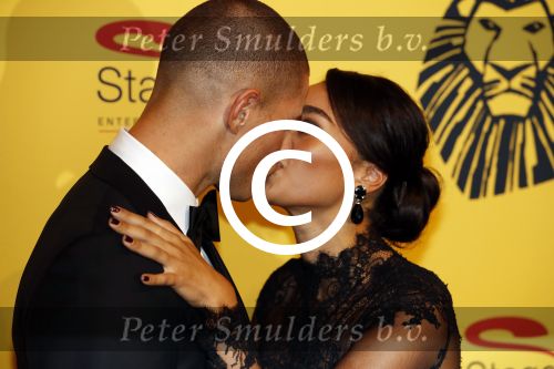 Scheveningen 30 oktober 2016
Premiere the lion king in het circustheater. Romy Monteiro met haar nieuwe vriend
