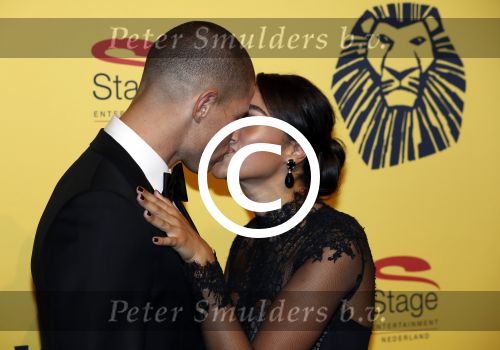 Scheveningen 30 oktober 2016
Premiere the lion king in het circustheater. Romy Monteiro met haar nieuwe vriend