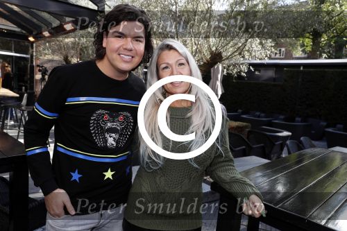 Amsterdam 10 oktober 2016
Perspresentatie SBS6 van diverse real life soaps en nieuwe programma\'s in het college hotel.
Roy Donders en zijn  zus Rianne