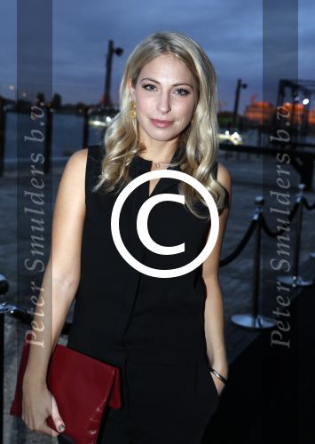 Amsterdam 8 oktober 2016
JFK Gala in the harbour club Amsterdam. Sarah Chronis met een vriendin Marit