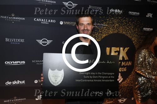Amsterdam 8 oktober 2016
JFK Gala in the harbour club Amsterdam. Winnaar Sergio Herman kwam met zijn zwangere vrouw Ellemieke Vermolen