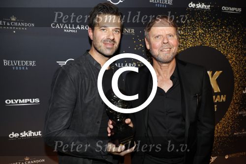 Amsterdam 8 oktober 2016
JFK Gala in the harbour club Amsterdam. Winnaar Sergio Herman kwam met zijn zwangere vrouw Ellemieke Vermolen