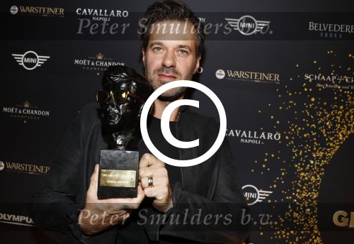 Amsterdam 8 oktober 2016
JFK Gala in the harbour club Amsterdam. Winnaar Sergio Herman kwam met zijn zwangere vrouw Ellemieke Vermolen