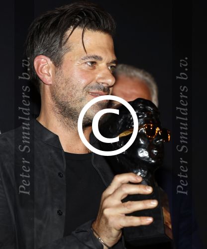 Amsterdam 8 oktober 2016
JFK Gala in the harbour club Amsterdam. Winnaar Sergio Herman kwam met zijn zwangere vrouw Ellemieke Vermolen